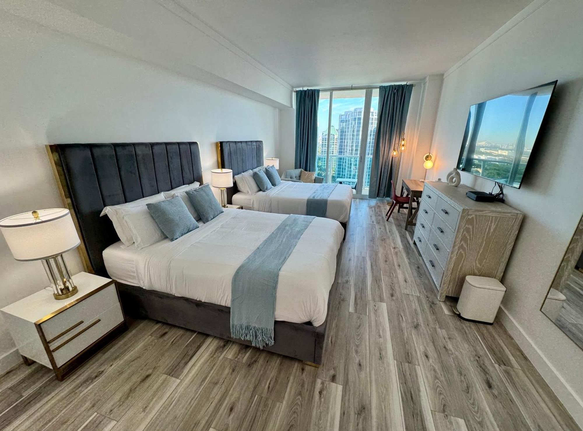 Aparthotel Balcony Ocean View ! Wifi - Pool - Gym - Parking Miami Exterior foto