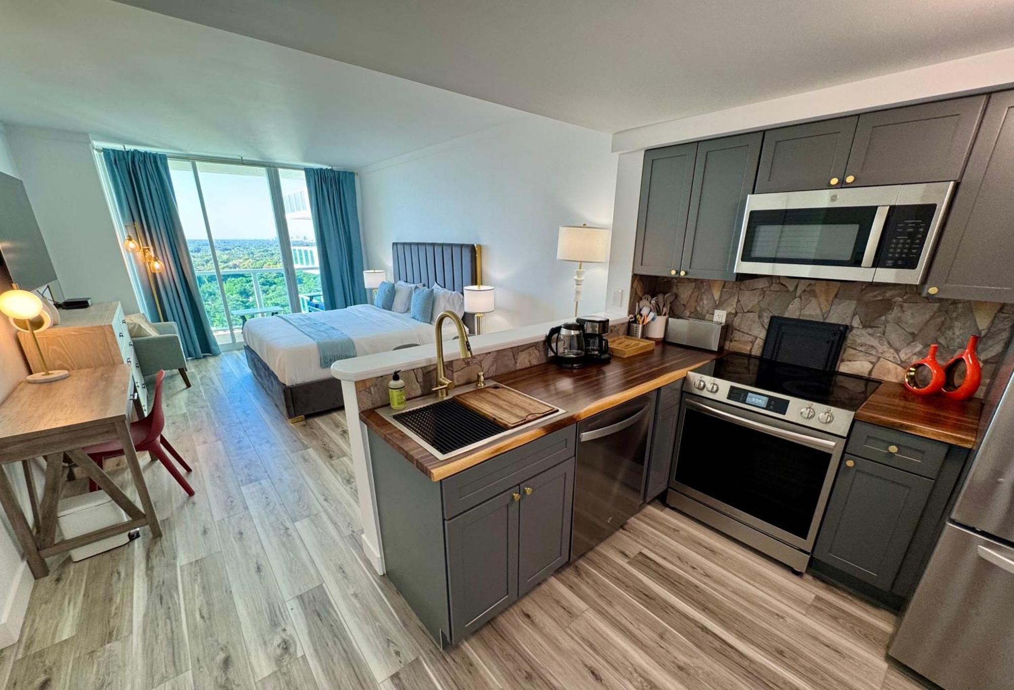 Aparthotel Balcony Ocean View ! Wifi - Pool - Gym - Parking Miami Exterior foto