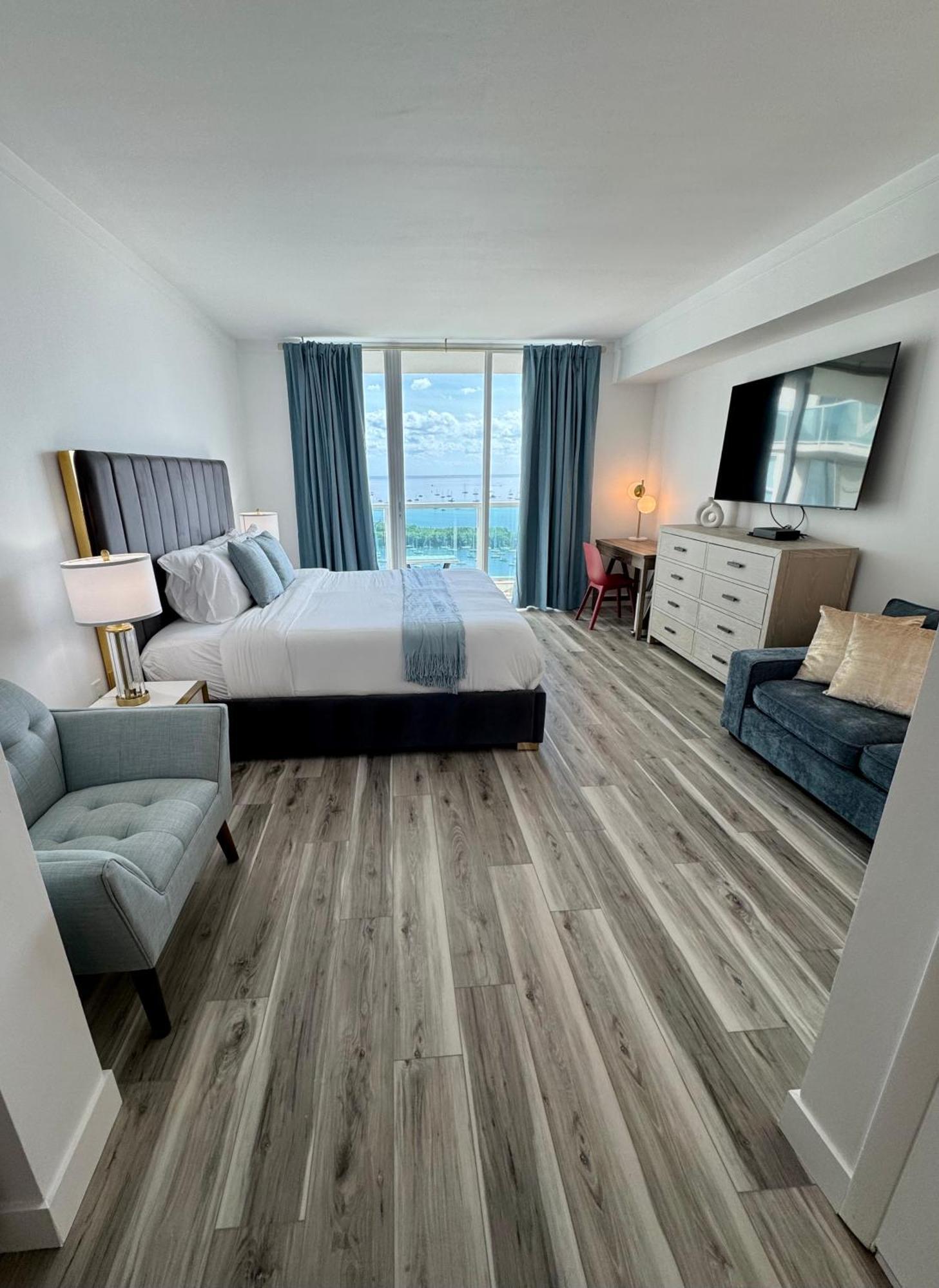 Aparthotel Balcony Ocean View ! Wifi - Pool - Gym - Parking Miami Exterior foto